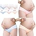 Etosell Sexy Pregnant woman Seamless Cotton Briefs Panties Knickers Maternity Underwear (UK12/Asian XL, Nude)