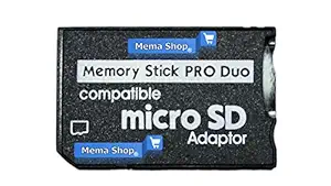 memashop.com Mema Shop High Quality Micro SD card to Memory Stick Pro Duo Converter Adapter for PSP 1000/2000/3000/E-1000/E-1004 card (Third Party Manufactured, Memory Card not Included)