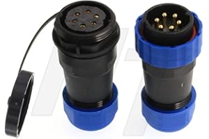 HANGTON CONNECT HangTon HE29 Spina Pannello Presa di Alimentazione Industriale Impermeabile IP68 Connettore Circolare Maschio Femmina 6 pin