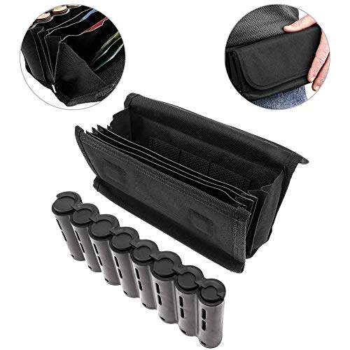 PrimeMatik Cartera de Camarero para billetes y monedas de Euro con clasificador cintur n y cierre magn tico PrimeMatik Cartera de Camarero para billetes y monedas de Euro con clasificador cintur n y cierre magn tico