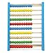 Popamazing Childrens 11.6Lx 8.7Wx 1.9"H Large Wooden Bead Abacus Counting Frame Educational Maths Toy
