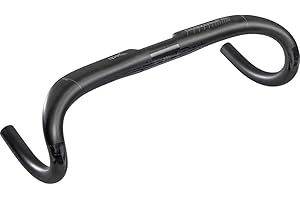 Deda Elementi SUPERZERO Alloy Aero Handlebar 31.7 44 cm POB Finish, Al 7050, w/Di2 Holes, MY1 Handlebar Unisex Adult, Black