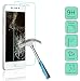 Produktbild Panzerglas Folie für das ZTE Blade A452 --- Tempered Glass Hartglas Displayschutz mit Härtegrad 9H nur 0,3 mm dick --- inkl. PATONA Displaypad