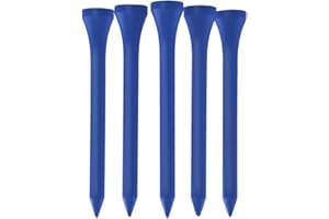 TH Golf 1000 szt. Royal Blue 70 mm 6,5 cm bambusowe koszulki golfowe przyjazne dla środowiska i zrównoważone mocne bambusowe