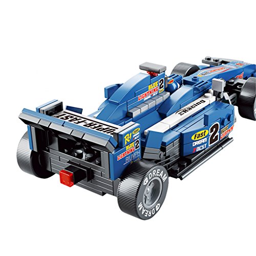 Kids Toy F1 Formula Racing Car Racer Station Building Block Bricks Construction Vehicles Toys Set /Block Tech Building Brick Set Race Dragster Car Christmas Xmas Birthday Gift