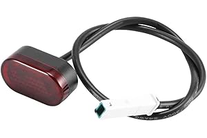 HIEEFI Queue Feu Arrière Feu Arrière Feu Stop Feu Stop Feu Arrière Scooter Électrique Pièce De Rechange Accessoire Pour Xiaomi M365 Noir