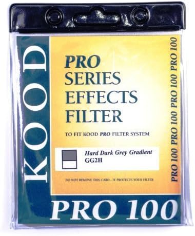 Kood Z-Pro 100mm ND Grad HARD Edge ND4 (2 stops) Dark Grey Graduated filter (Cokin Z121M equivalent)