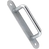 Badem10 Saclı El Tutamagı &Ccedil;ekme Kolu Kapı Tutma Kulbu 18,5 cm Krom Metal Kulp Kapı Tutamağı
