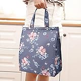 Storage Pouch TAOtTAO Nette Frauen-Damen-Mädchen scherzt tragbares Isolierbrot-Picknick-Taschen-Kühler (A)