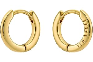 Ted Baker Logo Hoop Earrings For Women