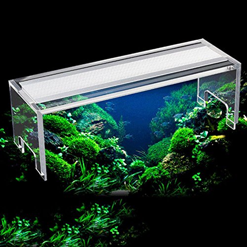 Preisvergleich Produktbild LED Aquarium Licht Fisch Lampe Acrylgras Lampe Licht 45cm
