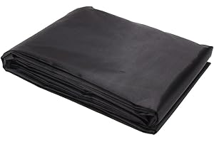Broadroot 8 ft Rip Resistant Oxford Tuch Billardtisch Billard Abdeckung Schwarz