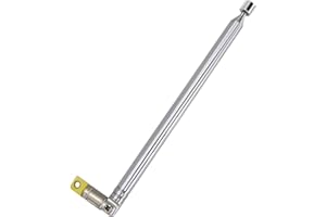 DR. WATCH Sony XDRS41DB/XDR-S41DL - Antenna radio DAB di ricambio, compatibile con radio DAB/FM Roberts Dab2, R9993, R9903 e Eton, universale