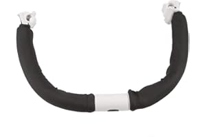 Zerodis Baby Stroller Bumper, Adjustable Generic Baby Trolley Handlebar Pushchair Handle Armrest Detachable Safety Fence, Humane Design, Safe and Comfort, for Easy Entry and Exit