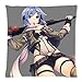 Produktbild Soft Cotton Home Bedding Pillowcase Cushion Covers Standard one Side 18x18-Print Anime Phantom Bullet Cool Girl Pictures-3