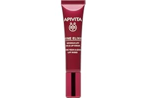 APIVITA Wine Elixir Wrinkle Lift Eye & Lip Cream 0.54 oz. | Anti Aging Eye Cream to Reduce Wrinkles and Dark circles