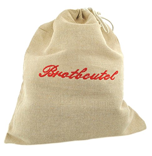 Brotbeutel aus 100% Leinen ca. 33 x 39 cm