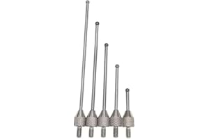 SUXING Punto de contacto de bola de carburo para indicador de esfera Bola de carburo de 2 mm de diámetro Rosca M2.5 (A SET)