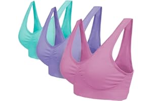 Blu Apparel Multipack Seamless Comfort Bras Sleep Bras Sizes 8-24 Not Padded Wireless