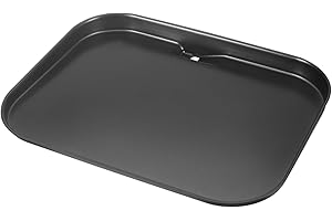 GriHero Flat Top Grill Plate for Ninja XSKOGXLRSRKEU Woodfire Pro XL OG800 Series, Non-Stick Griddle Pan Insert for Gas Hob, for Ninja Woodfire XL BBQ Grill OG850 / OG901