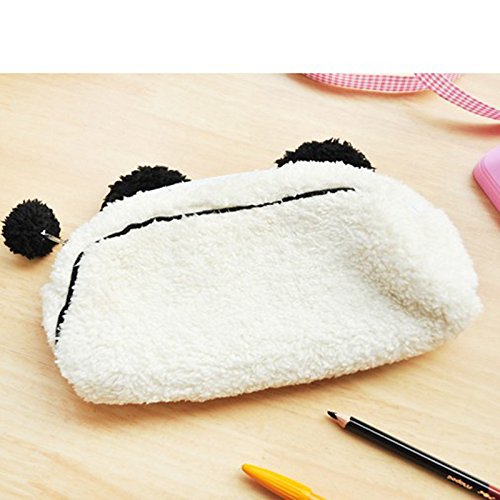 Tiptiper Monedero lindo de la panda de Kawaii del monedero de la mano de la moneda de la cremallera de la caja