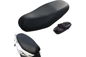 ISSIMOBER Coprisella Scooter Universale, Coprisella Moto Impermeabile, AntiGraffio Antiscivolo con e Pioggia Protezione Sole, Adatto a Tutti i Tipi di Motocicletta Sella Della da 68 a 78 cm