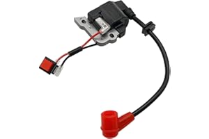 FLMLF Ignition Coil with Red Cap for Zenoah Chongyang 23CC 26CC 29CC 30.5CC 32CC 35CC 36CC Engine Fit Hpi Baja 5B 5T 5SC FG REDCAT Car