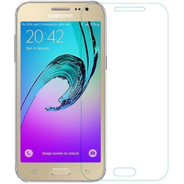 Cover Capital Tempered Glass Guard 2 5d Curved Edges Screen Protector For Samsung Galaxy J2 Pro 18 Transparent Full Screen Coverage Except Curved Edges Amazon In Electronics