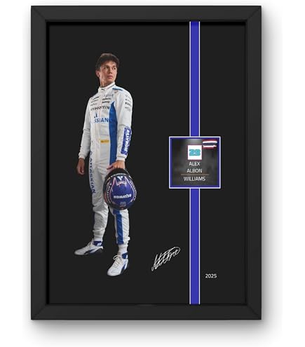 Photo Dédicacée Alex Albon – Toro Rosso F1 – 8x10 – Autographe Certifié – Neuf