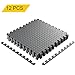 Produktbild Homgrace Fußbodenmatte, Puzzle-Teppich aus EVA-Schaumstoff, Schaumstoff-Bodenmatte, Gymnastikmatte, Matten zum individuellen Kombinieren, 600 mm x 600 mm, 12PCS+GRIS, 12pcs