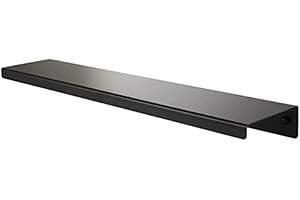 Haceka 1138170 Dude Ablage aus Stahl, Schwarz