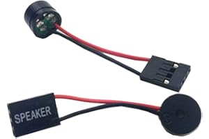 AUKSON R30 Mini PC Speaker 6 cm mainboard intern speaker Computer Speaker Mainboard BIOS Buzzer, conector de 4 pines (2 ocupados), BIOS Buzzer Beeper Computer Motherboard (1 unidad)