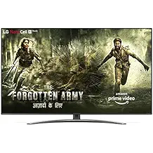 LG 139 cm (55 inches) 4K Ultra HD Smart NanoCell TV 55SM8100PTA (Ceramic BK + Dark Steel Silver) (2019 Model)