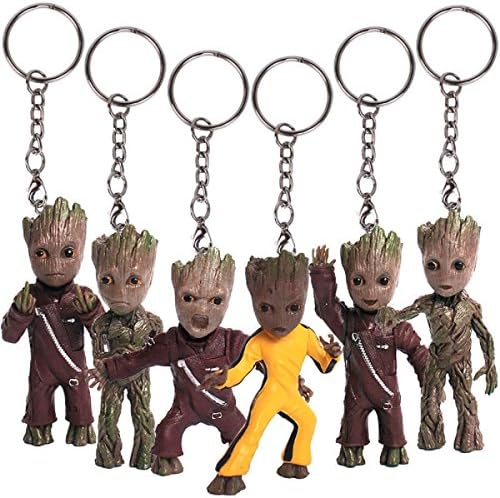 Guardians Of The Galaxy Baby Groot 3D Keychain (Full Set)