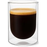 &Ccedil;ift Cidarlı Cam, Kahve, Latte, Espresso, Meşrubat Bardak, 250 ml, 1 Adet - 12127