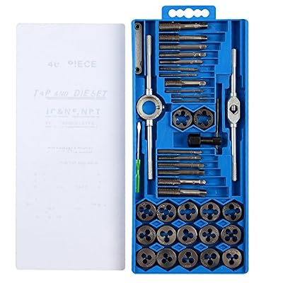 MultiWare Métrique Robinet Et Die Set 40 Pcs