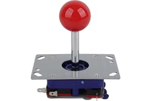 HEEPDD Classic 2 Way Game Joystick, Adjustable 8 Way Ball Long Handle Competition Style Joystick for ARCADE Cabinet Button Kit Gaming Enthusiasts Gaming Enthusiasts
