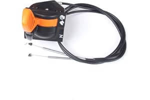 BH-Motor New Throttle & Choke Control Cable & Lever Set For JOHN DEERE AM136026 X500 X520 X540