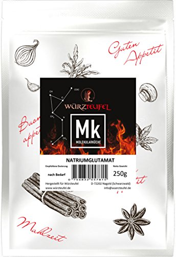 Preisvergleich Produktbild Glutamat, Natriumglutamat, Mononatriumglutamat Geschmacksverstärker E621. Beutel 250g.