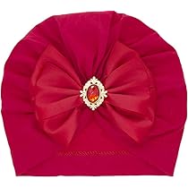 Turban Bonnet Bébé Fille Bandeau Cheveux Enfant Naissance Chapeaux