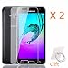 Produktbild Samsung Galaxy J3 Panzerglas Schutzfolie,Samsung Galaxy J3 Folie,RUIST Ultra Dünn Kristall Klar Displayschutzfolie [9H] Bildschirmschutz Gehärtetes ballistisches Glas Schützen Film für Samsung Galaxy J3 (2016) J310 [2 Stück]