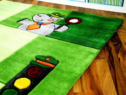 Lifestyle Kinderteppich Ampel Grün in 3 Größen !!! Sofort Lieferbar !!! - 4