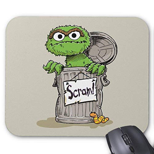 Preisvergleich Produktbild Oscar The Grouch Scram Mouse Pad 18×22 cm