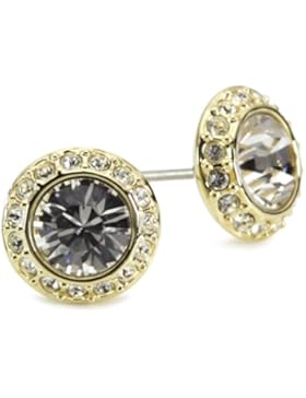 Swarovski Angelic Ohrringe, weiss, vergoldet