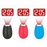 Mit 2 x auswechselbaren Batterien, können halten 1-3 Jahre, je nach Nutzung. Projiziert Zeit ist nur wenn der Knopf gedrückt wird. Es gibt keine always-on Modus.