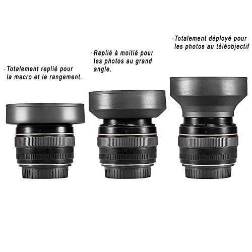 Pare Soleil Souple Caoutchouc 52 MM Universel
