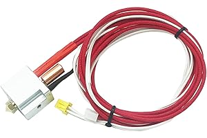 Cavabien 3D Drucker Hohe Qualität Heizblock 24V 60W Patronenheizung NTC 100K Thermistor Temp Sensor für Flsun V400 Delta 3D Drucker Extruder Hot End