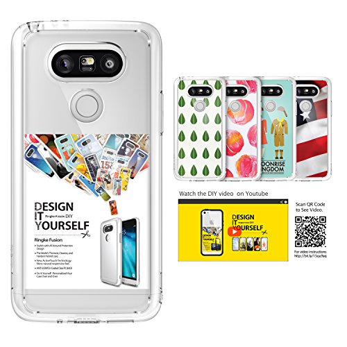 Funda LG G5  Ringke  FUSION  Choque Absorci  n TPU Parachoques  Choque Tecnolog  a Absorci  n  Conviviente tap  n antipolvo  para LG G5 2016 - Smoke Black