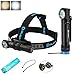 Produktbild Olight H2R NOVA Scheinwerfer CREE XHP50 LED CW/NW 2000 Lumen Magnetic USB aufladbar Scheinwerfer EDC Flashlight, mit 18650 Batterie + Batteriefach (Neutralweiß)