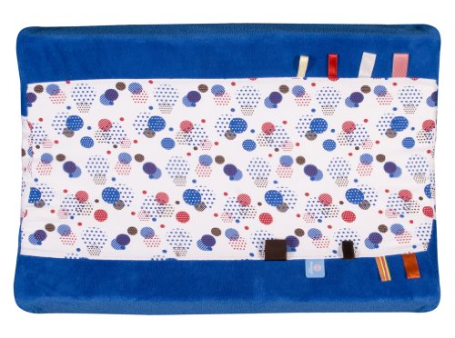 Snooze Baby Organic Happy Days Changing Mat Cover (Blue)